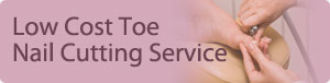 Low Cost Toe Nail Cutting Service